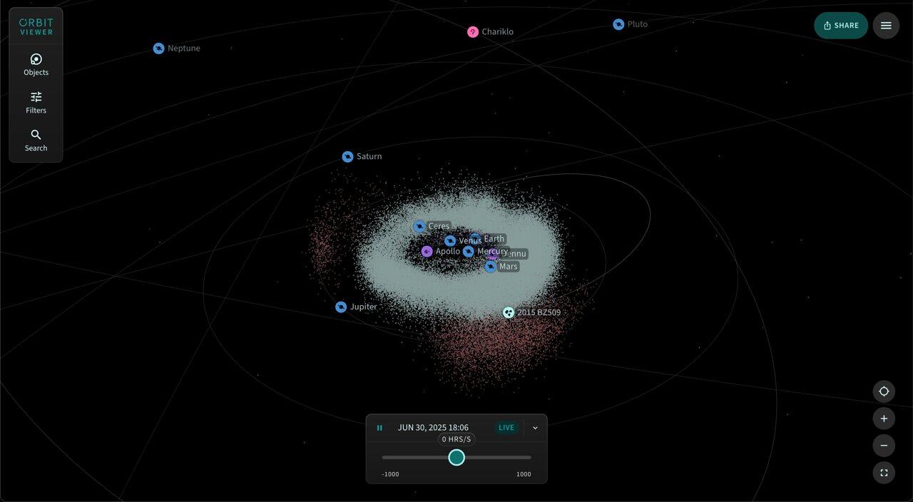 Observatorio Rubin lanza aplicación para explorar el Sistema Solar ...
