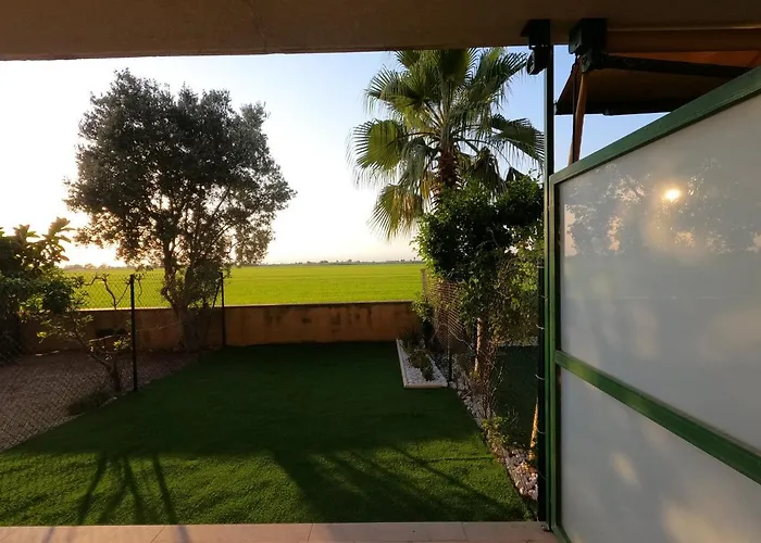 apartamento con jardin privado cerca de la playa!