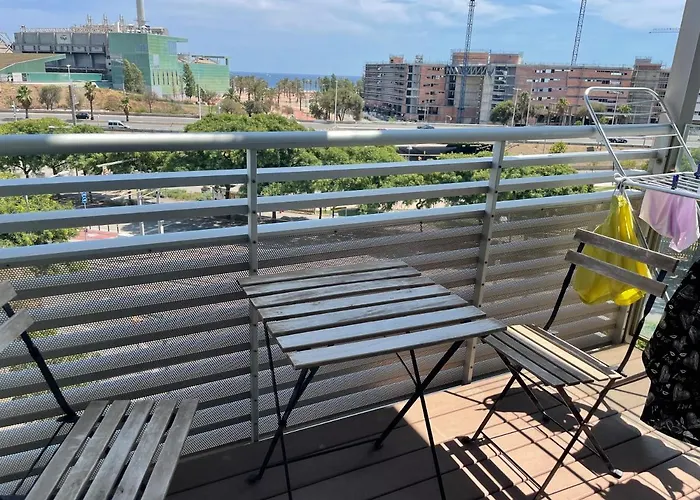 Forum De Barcelona Sea View Apartment With Garage Parking