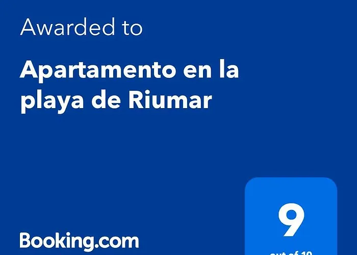 Apartamento en la playa de Riumar