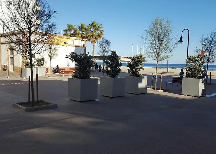 Increíble casa frente al mar , planta baja