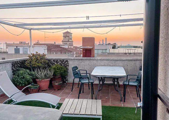Open Sky, Apartamento con solárium privado y barbacoa