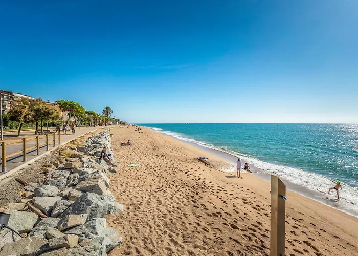 Superbe Appartement À Pineda De Mar Avec Wi-Fi