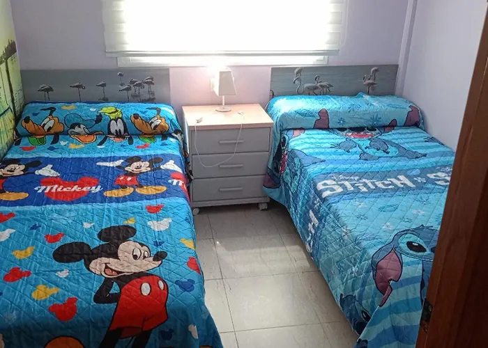 Apartamento, en pueblo pesquero
