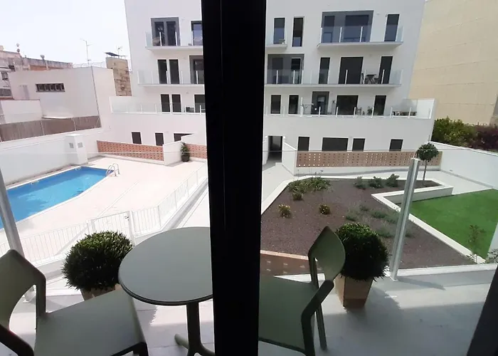New Beside Sitges With Pool Beside Beach