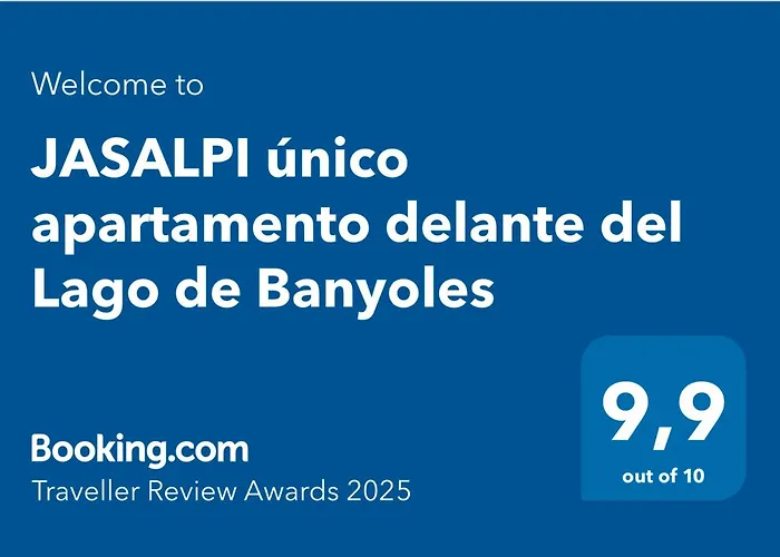JASALPI único apartamento delante del Lago de Banyoles