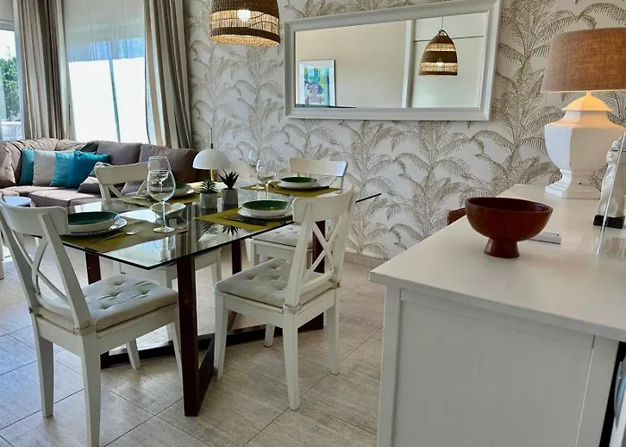 A 600 metros de la playa con piscina, ideal para familias