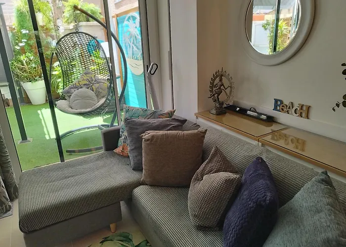 Apartment Big Privat Terrace Calafell Beach Free Parking