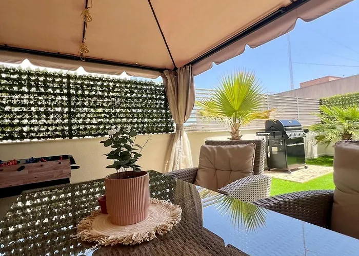 Piso con terraza a 5 min del mar