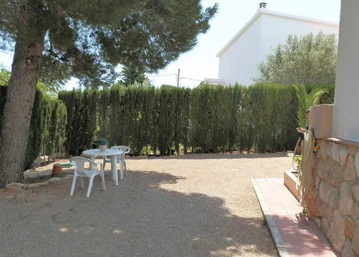 Casa Cerca Del Mar Con Piscina Privada, Aire Opcional, Wifi, Admite Mascotas Y Cerca De Playa Para Perros - Es-184-37
