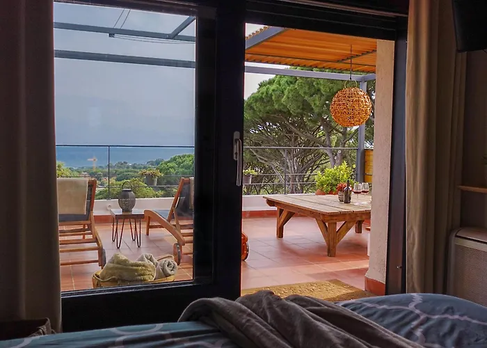 Pergola Suite Boutique Loft Panoramic Sea View Barcelona
