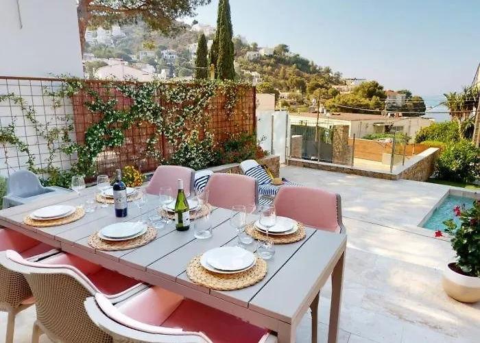 Preciosa Casa Roses Con Piscina Cerca Playa Av 90