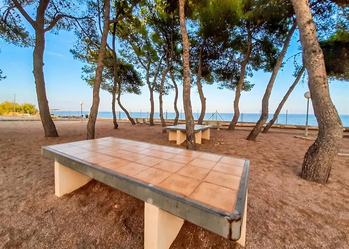 Comfortable Apartment In Alcanar With Shared Pool