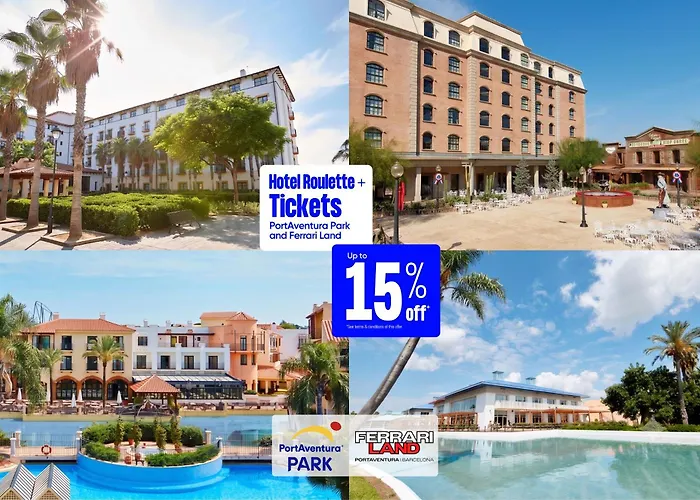 Portaventura Hotel Roulette - Includes Unlimited Access To Portaventura Park & 1 Access To Ferrari Land
