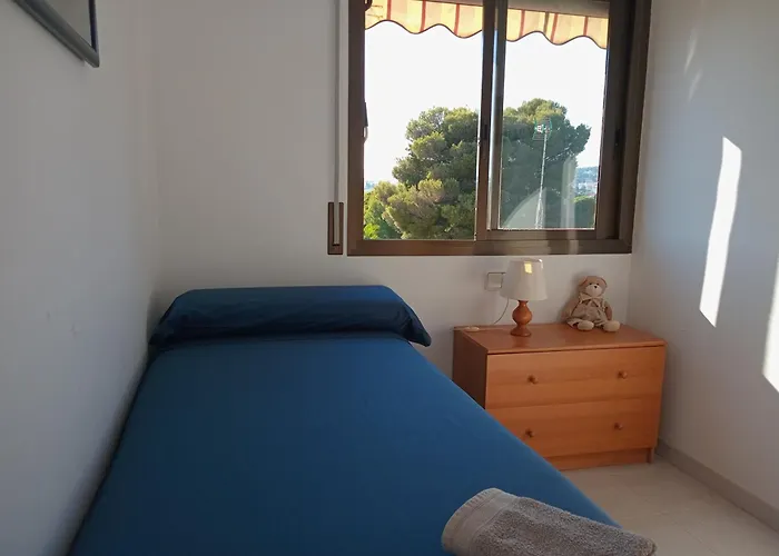 Seaside Home In Altafulla, Costa Dorada, Tarragona, Spain With Seaviews
