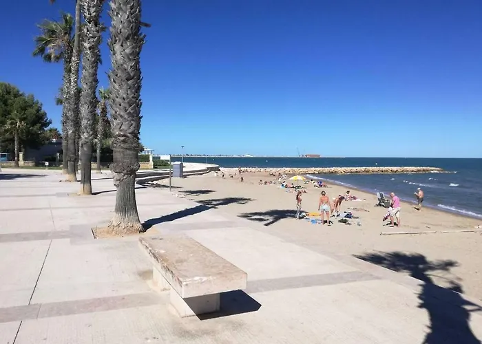Atico Primer Linea De Mar Con Piscina En Ebrehogar